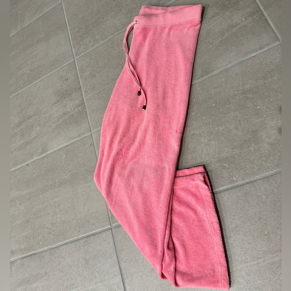 Y2K Original Juicy Couture Terry Tracksuit matching set - size L/XL - Picture 6 of 14